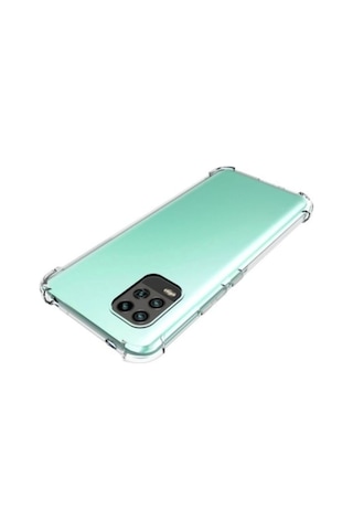 Xiaomi Mi 10 Lite Kılıf Zore Nitro Anti Shock Silikon Renksiz