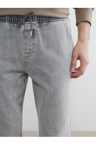 Lcw Jeans Gri Straight Fit Erkek Jean Pantolon