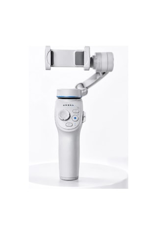 3 Eksen Telefon Gimbal Stabilizer Yapay Zeka Takipli Katlanabilir Dahili Dolgu Işıklı Video Sabitley