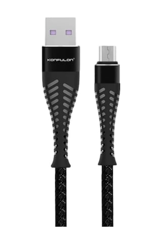 Mey İthalat S61 Micro Usb Kablo 1.2m 2.1a - Siyah