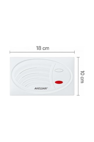 Daire Içi Diafon Şubesi Tek Tuşla Kapı Açma Sesli Iletişim Duvar Tipi Şık Beyaz Tasarım Apartman Konuşma Siste