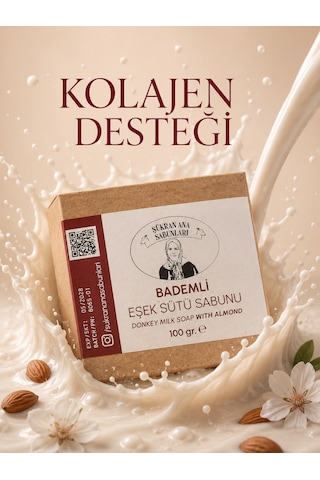 Bademli Eşek Sütü Sabunu 100 Gr