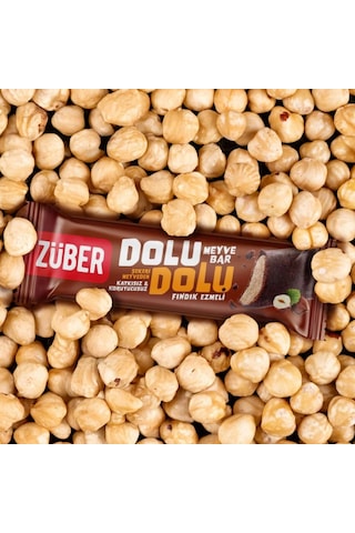 Züber Dolu Dolu Fındık Ezme Meyve Bar 30 Gr