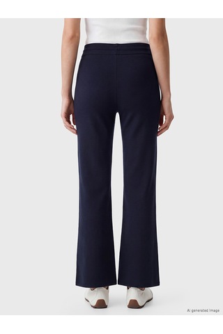 Lcw Comfort Lacivert Şerit Detaylı Soft Touch Kadın Eşofman Altı