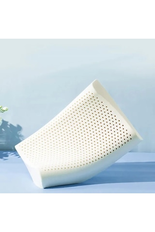 1pcs Lateks Yastık Tay Doğal Lateks Yastık Bellek Yetişkin Çok Renkli