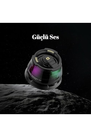 Magsafe Uyumlu Rgb Işıklı Kablosuz Hoparlör Güçlü Ses Çıkışı, Telefon Standı Özelliği, Taşınabilir Bluetooth Hoparlör İle Eğlencen Her Yerde Seninle