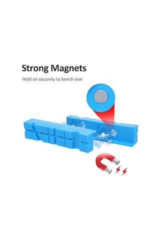 Carrier- Moda Trendleri 2'li Manyetik Mengene Yastığı - Ahşap 1 Adet