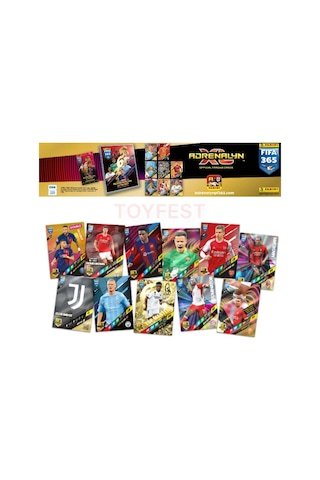 Panini Adrenalyn Fifa 365 - 2024 Dergi Albümü İçin - Metal Kutulu Futbolcu Kartları 1 Kutu