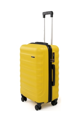 Cotpoly Home Babil Lüx Abs Orta Boy Valiz 65 Cm Sarı