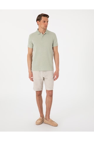 Pierre Cardin Erkek Haki Tişört 50310171-vr027 Haki