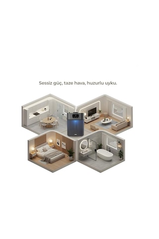 Sinbo Sah-6119 Ultrasonik Hava Nemlendirici 5.5lt Su Hazne 7 Renk Gece Lamba 3 Kademeli Buhar Ayar