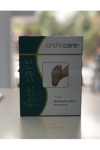 Çift Olarak Orthocare Metatarsal Ped 7130 Silikon Giyilebilir Standart