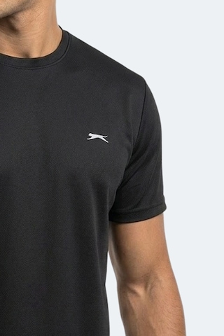 Slazenger Haunted I Erkek Siyah Tişört