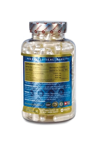Swiss Aoc Arginine Akg +l-ornitin Hcl +citrulline Malate 180 Ka