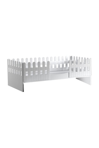 Meltem Kids Soft Beyaz Montessori Karyola 90x190 CM Beyaz