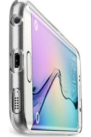Cellular Line Galaxy S6 Edge İle Uyumlu Clearduo Şeffaf Sert Kılıf