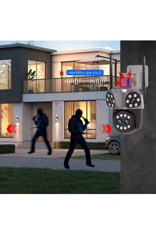 Mpia Orino 4 Lens 10x Zoom 8mp 360 Görüş Hareketli Waterproof