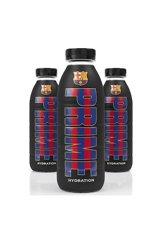 Prime Hydration Barcelona Edition 500 Ml - Ejder Meyvesi Ve Açai Aromalı Sporcu İçeceği 3 Adet