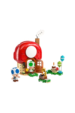 LEGO® Super Mario™ Toad Evinde Parti 72041 - 7 Yaş ve Üzeri Çocuklar için Yaratıcı Oyuncak Yapım Seti (276 Parça)