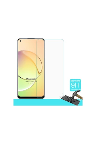 Microsonic Realme 10 4G Tempered Glass Cam Ekran Koruyucu