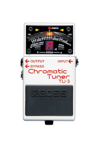 Boss Tu-3 Chromatic Tuner Bas ve Elektro Gitar Için