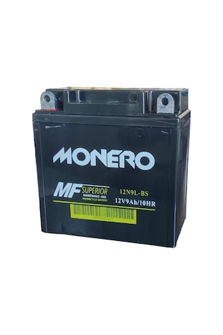 Monero 12v 9ah Yüksek Motosiklet Aküsü Ebatlar: 137 76 134 12n9l