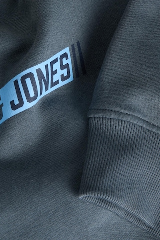 Jack & Jones Jjmunk Erkek Bisiklet Yaka Sweatshirt Rahat Günlük Mavi