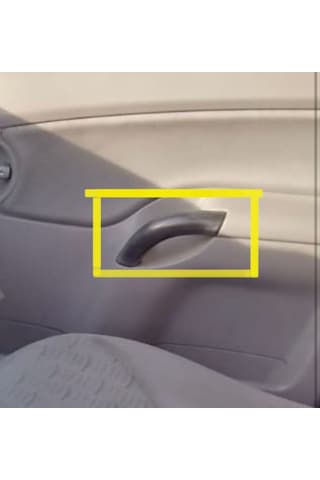 Citroen C3 İç Kapı Kolu Sağ Veya Sol Seçenekli 2003-2007 Kapı Açma Kolu Tutamağı Ön Sağ