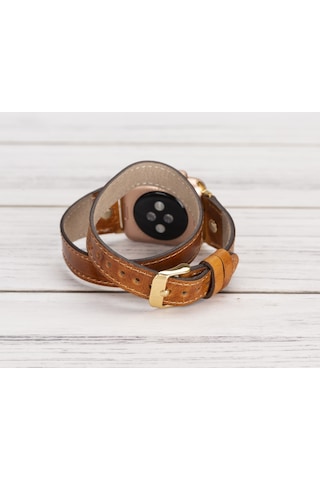 Bouletta Apple Uyumlu Watch Deri Kordon 42-44-45mm Slim Double To