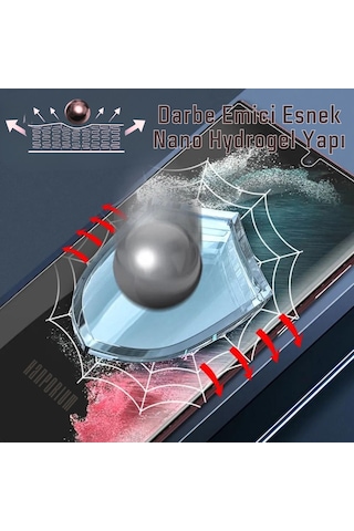 Tecno Phantom V Fold 2 Dış Ekran Koruyucu Esnek Nano Hydrogel Film -Extra Koruma - Tam Kaplar