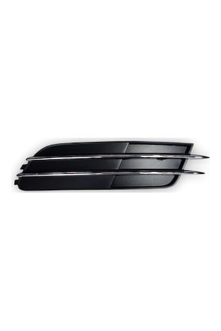 Audi A6 12-14 Ön Tampon Sağ Alt Sis Kapağı Krom Çıtalı 4G0807682F
