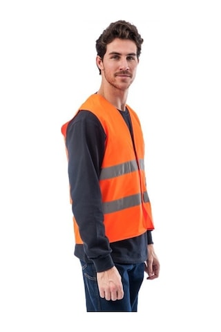 Ikaz Yeleği Turuncu, Işçi Tip Ikaz Yeleği