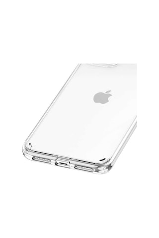 Apple Uyumlu iPhone 15 Plus Şeffaf Silikon Kılıf Esnek Darbe Emici Ultra İnce Şeffaf Telefon Koruyucu Kapak