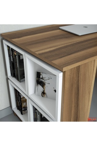 Variant Variant Box Çalışma Masası - Ceviz / Beyaz