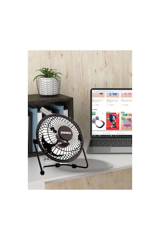 Everest Metal Masa Üstü Usb Mini Fan