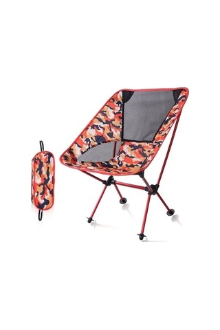 Ambition Çok Fonksiyonlu Minder Açık Plaj Sandalyesi Mekan Açık Kırmızı