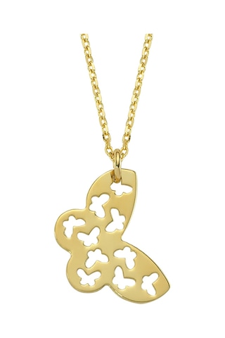 Kelebek Altın Kolye Ucu As1420Gkl Altınsepeti