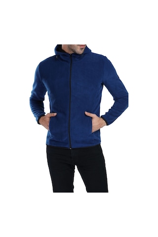 Ghassy Co. Erkek Kapşonlu Polar Ceket (152387624)