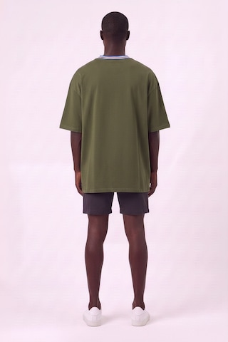Blow Up Future Gen Faded Haki Oversize Erkek T-shirt 142143