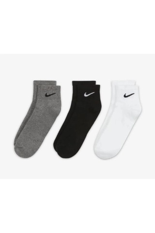 Nike Unisex Spor Çorap - Everyday Cushioned Ankle - Sx7667-964 Çok Renkli