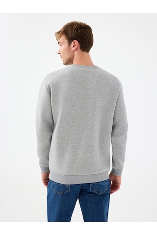 LOFT Regular Fit Erkek Sweatshirt Lf2041178 Q1.v1 Gri Melanj