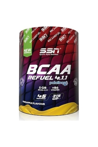 Ssn Bcaa Refuel 4.1.1.+Palatinose 315 G Ananas (542134685)