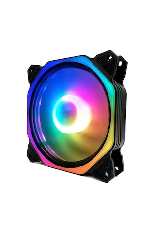 Concord C 894 Rgb Gökkuşağı Renkli 12Cm Soğutucu Pc Kasa Fanı