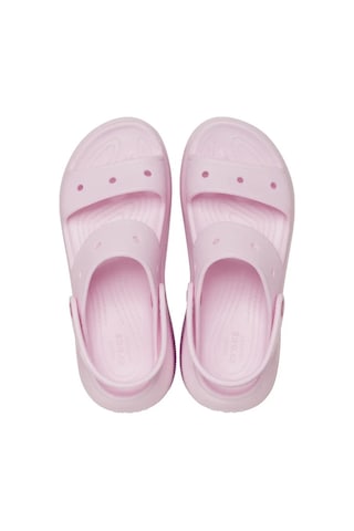 Crocs Classıc Mega Crush Sandal Kadın Terlik 207989-5bx Pembe