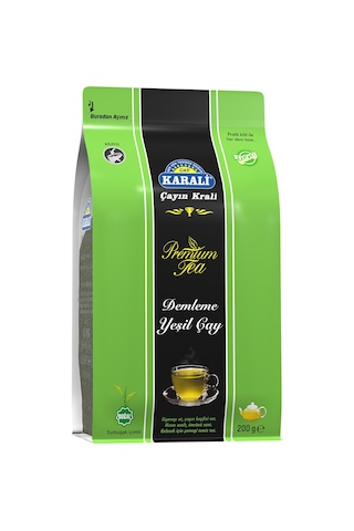 Karali Premium Dökme Yeşil Çay 200 G