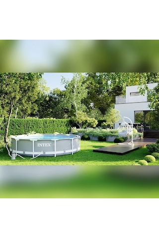 İntex 26712 366x76cm Premium Prefabrik Havuz Seti 220v Filtreli