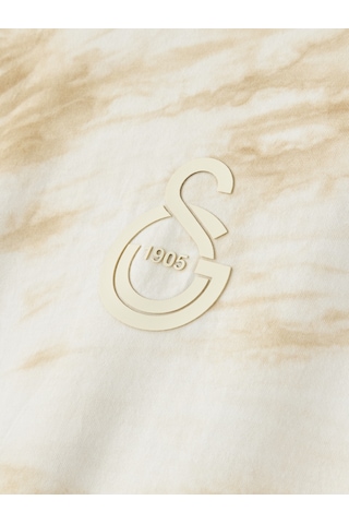 Gsstore Galatasaray Erkek T-shirt E261083 Ekru Batik