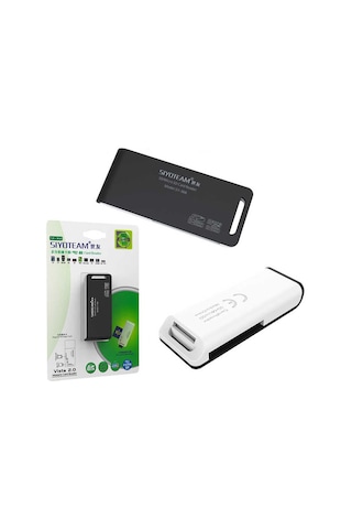 Ekılıf - Micro Çoklu Kart Okuyucu - Beyaz - T10159 Beyaz