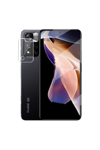 Xiaomi Poco M4 Pro 5G Zore Nano Kamera Koruyucu Renksiz