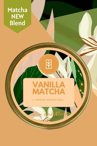 Mim and More Vanilya Matcha Tozu Teneke Kutu 25 G